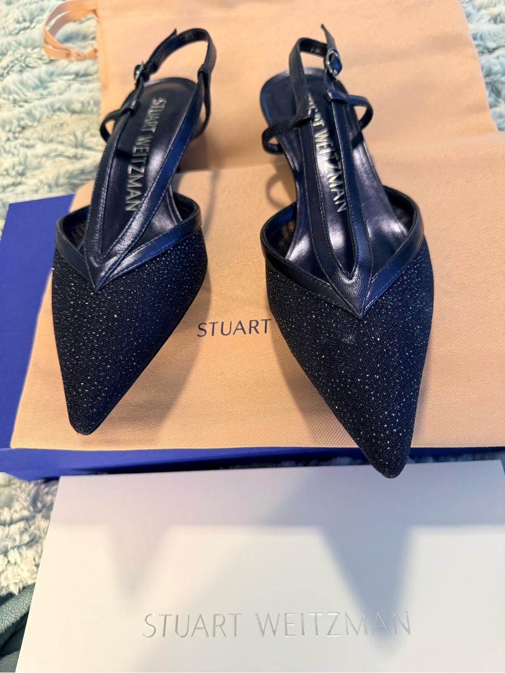 Stuart Weitzman Cobalt Blue Shoes